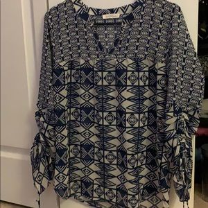 Printed blouse!